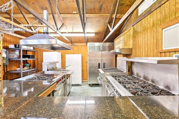 Interior, Kitchen, Wooden Ceilings, Wooden Walls