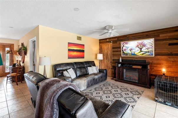 Fireplace, Interior, Living room, Wooden Walls