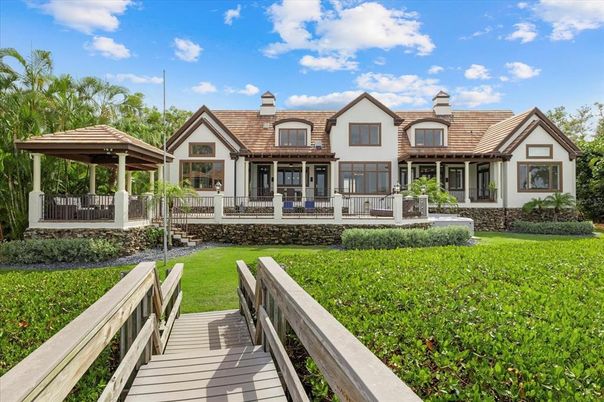 Backyard, Exterior, Facade, Tudor Revival
