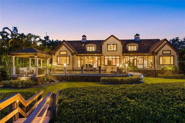 Backyard, Exterior, Facade, Tudor Revival