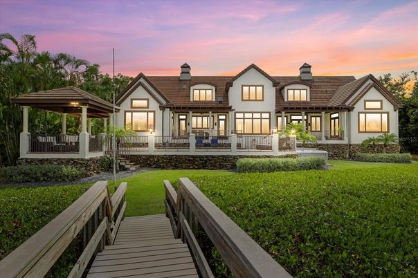 Backyard, Exterior, Facade, Tudor Revival