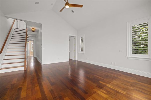 Empty room, Interior, Wood Texture Flooring