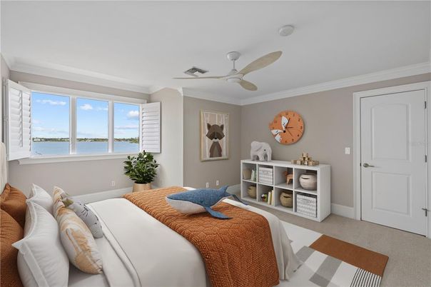 Bedroom, Interior, Water