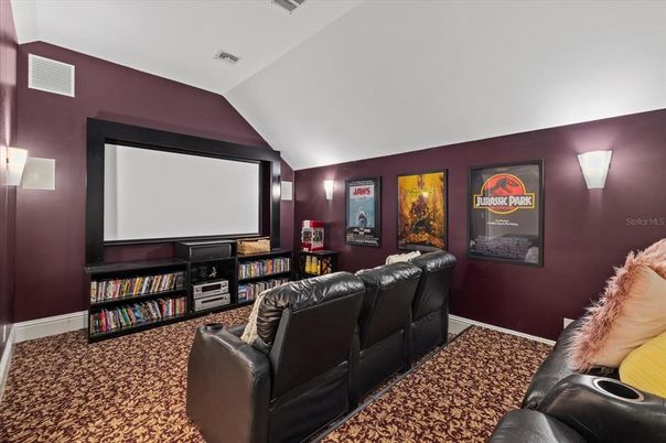 Home Theatre Room, Interior, Projection Screen, Theatre Room