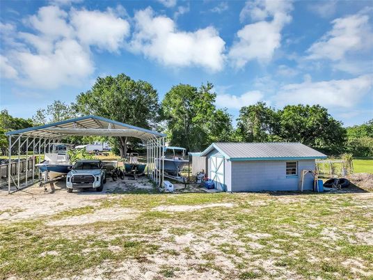 Backyard, Detached Garage, Exterior
