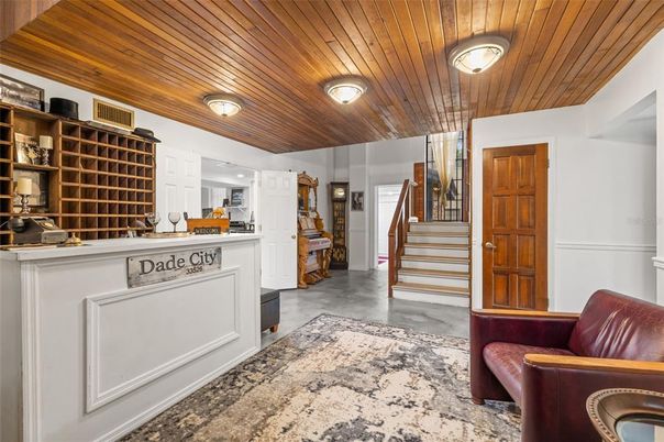 Interior, Wooden Ceilings