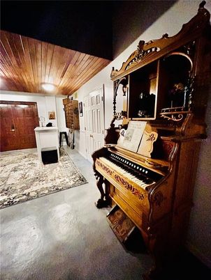 Interior, Piano, Wooden Ceilings