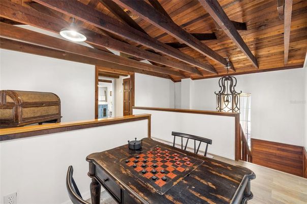 Interior, Pendant Lights, Wooden Beams, Wooden Ceilings, Wood Texture Flooring