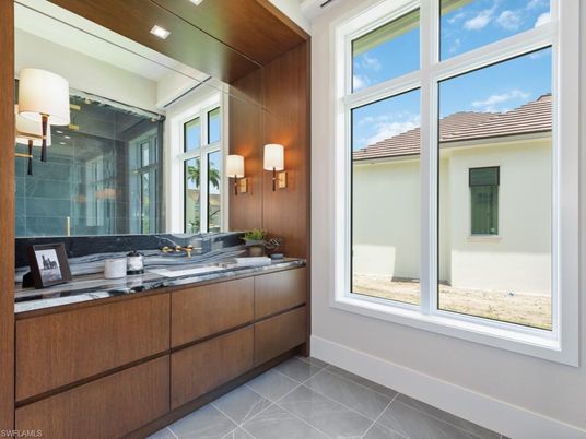 Bathroom, Interior, Recessed Lighting