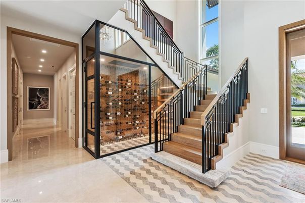 Interior, Recessed Lighting, Wine Storage