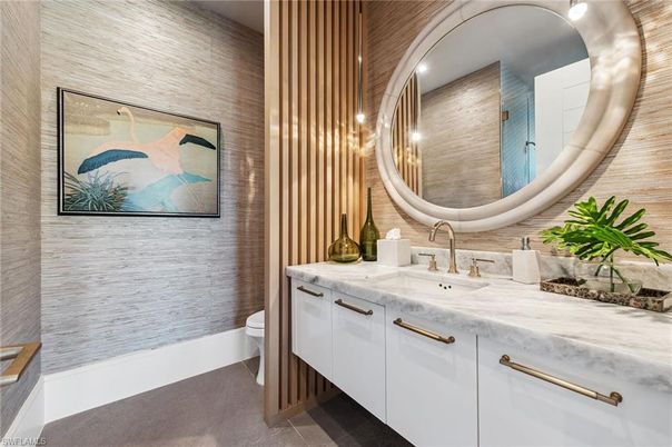 Bathroom, Interior, Wooden Walls