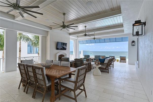 Dining room, Fireplace, Interior, Living room, Water
