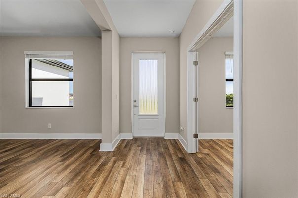 Empty room, Interior, Wood Texture Flooring