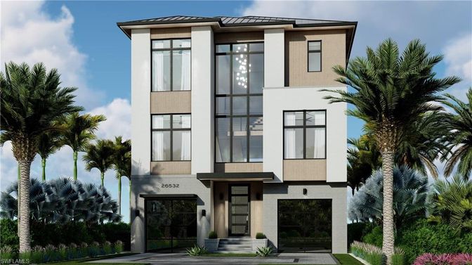 Exterior, Facade, Modern