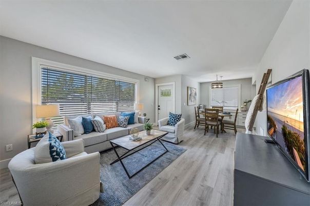 Dining room, Interior, Living room, Pendant Lights, Wood Texture Flooring