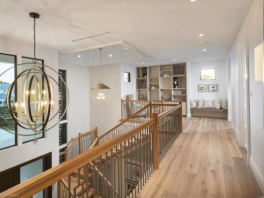 Interior, Pendant Lights, Recessed Lighting, Wood Texture Flooring