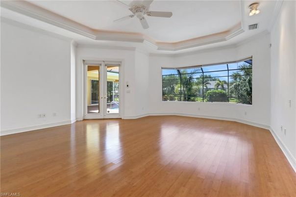 Empty room, Interior, Wood Texture Flooring