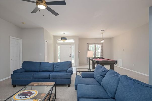 Billiard Table, Game Room, Interior, Living room, Pendant Lights