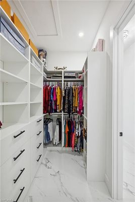 Interior, Marble, Recessed Lighting, Walk-in Closets
