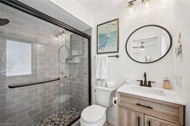 Bathroom, Glass Shower, Interior