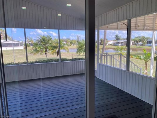 Interior, Sun Room, Water, Wood Texture Flooring