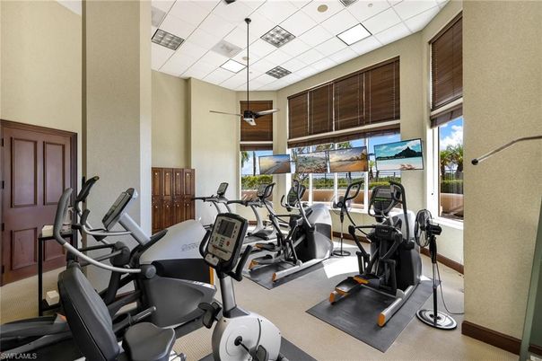 Fitness Equipment, Gym, Interior