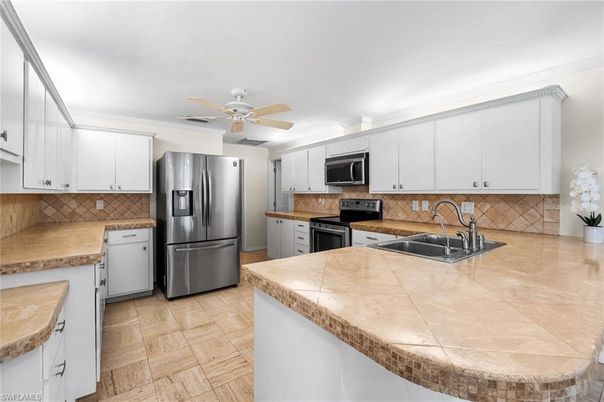 Interior, Kitchen, Tile Countertops