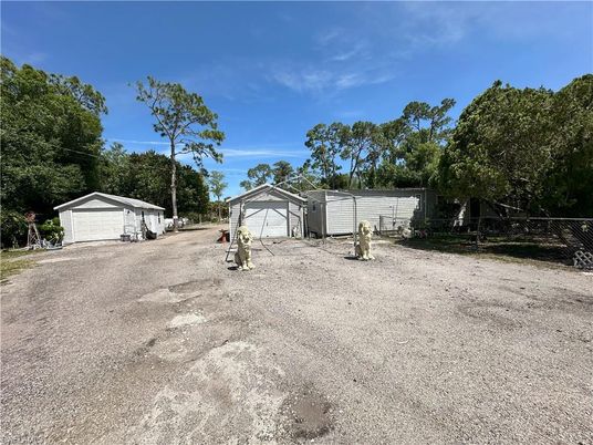 Backyard, Detached Garage, Exterior