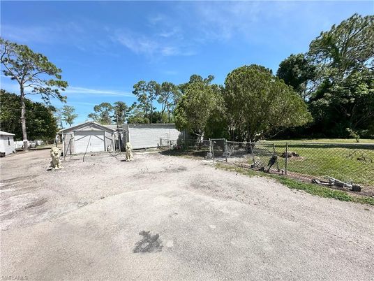 Backyard, Detached Garage, Exterior