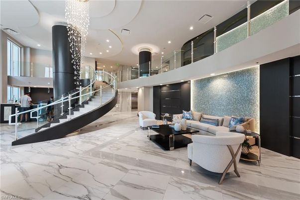 Chandelier, Interior, Living room, Marble, Recessed Lighting