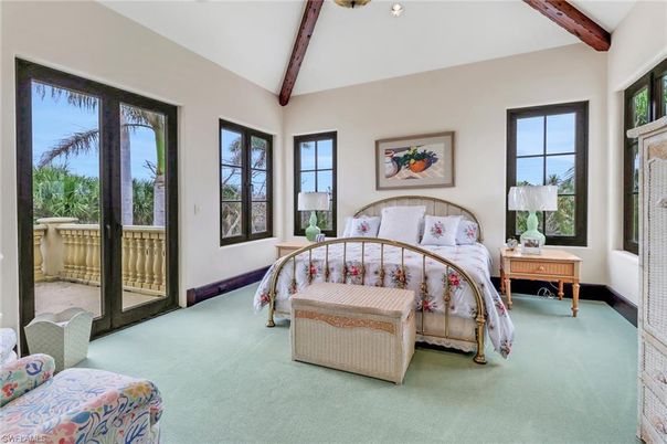Bedroom, Interior, Wooden Beams