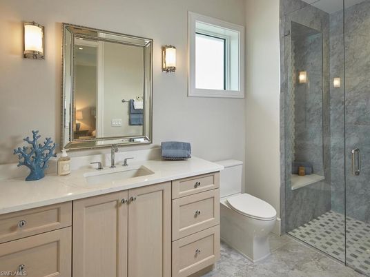 Bathroom, Glass Shower, Interior