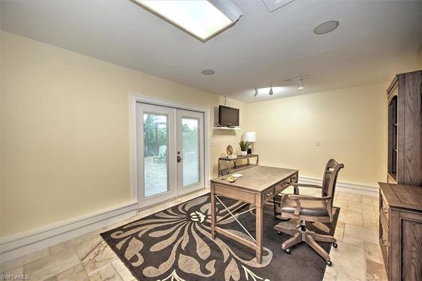 Home Office, Interior, Recessed Lighting