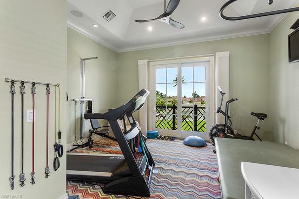 Fitness Equipment, Interior, Recessed Lighting