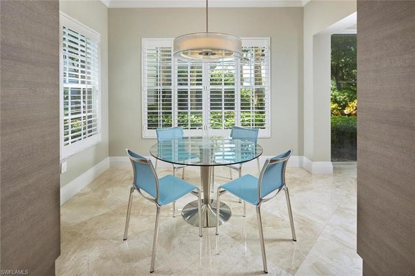 Dining room, Interior, Pendant Lights