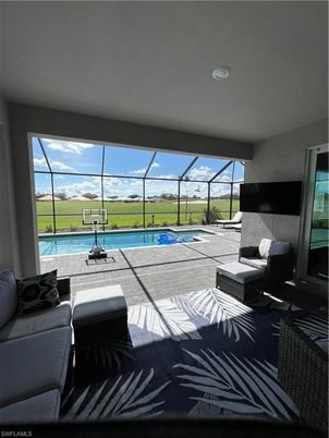 Glass Ceilings, Interior, Pool, Recessed Lighting, Sun Room