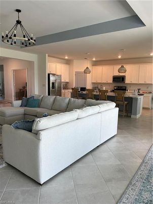 Interior, Kitchen, Living room, Pendant Lights, Recessed Lighting, Stainless Steel Appliances