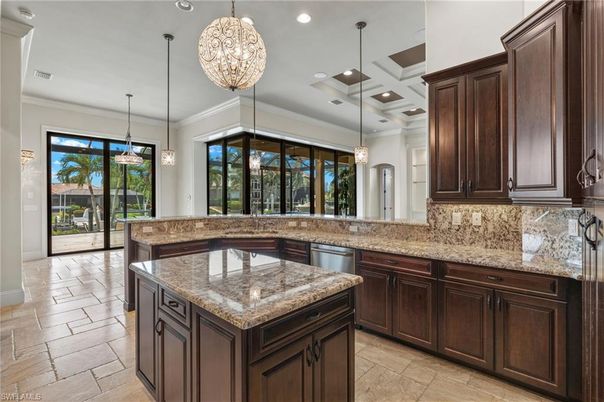 Interior, Kitchen, Pendant Lights, Recessed Lighting