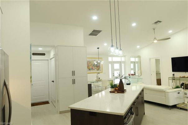 Interior, Kitchen, Pendant Lights, Recessed Lighting