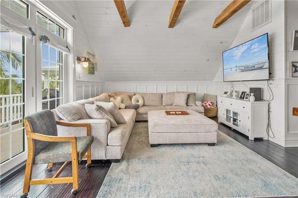 Interior, Living room, Wooden Beams, Wood Texture Flooring