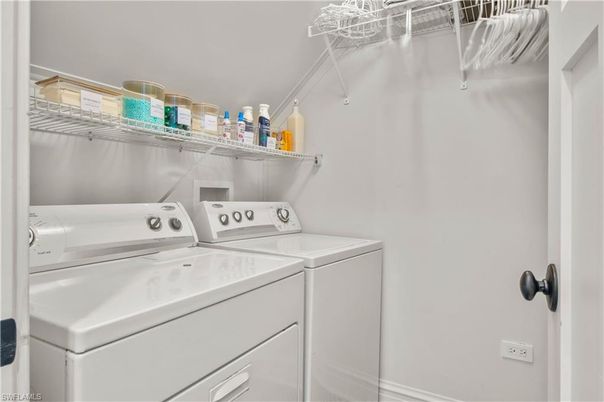 Interior, Utility Closets, Washer