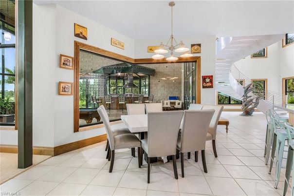 Dining room, Interior, Pendant Lights