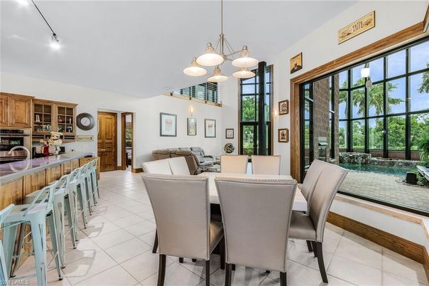 Dining room, Interior, Kitchen, Living room, Pendant Lights