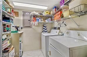 Interior, Washer