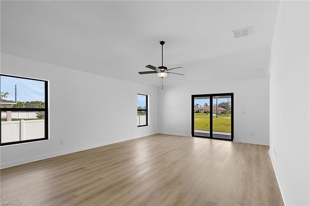 Empty room, Interior, Wood Texture Flooring