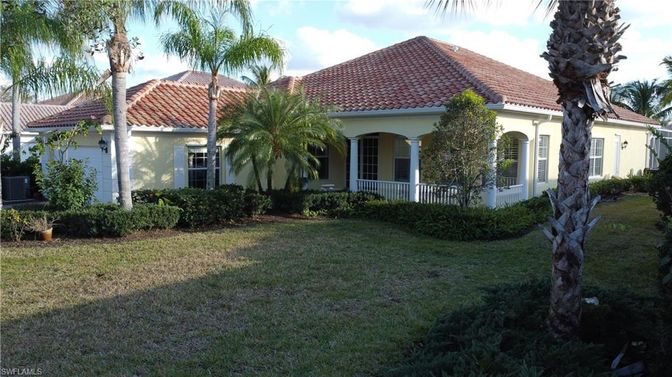 Backyard, Exterior, Facade, Mediterranean