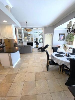 Chandelier, Dining room, Interior, Kitchen, Living room, Recessed Lighting