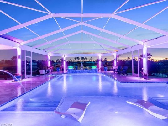 Glass Ceilings, Interior, Pool, Sun Room