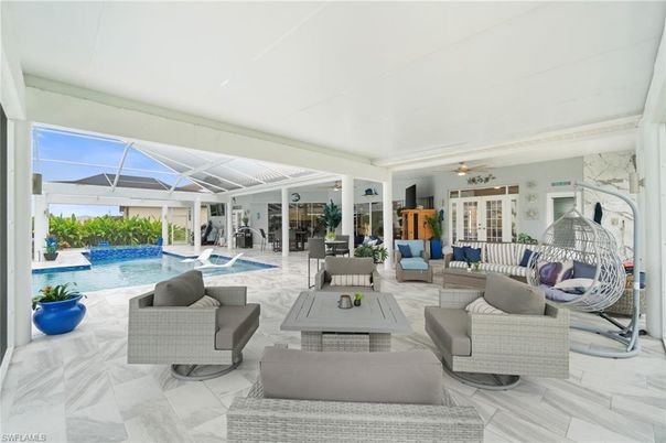 Glass Ceilings, Interior, Living room, Marble, Pool, Sun Room