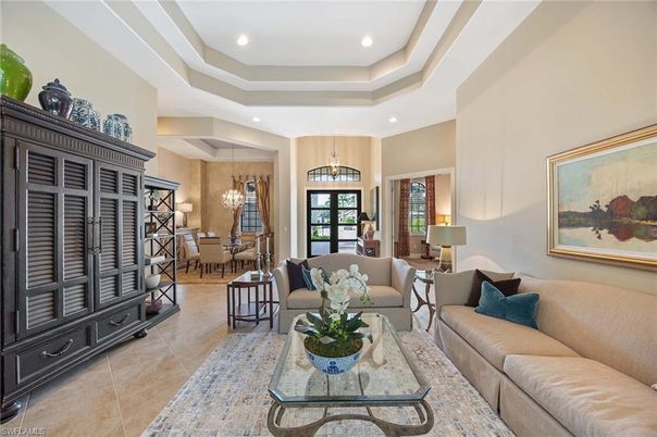 Chandelier, Dining room, Interior, Living room, Recessed Lighting